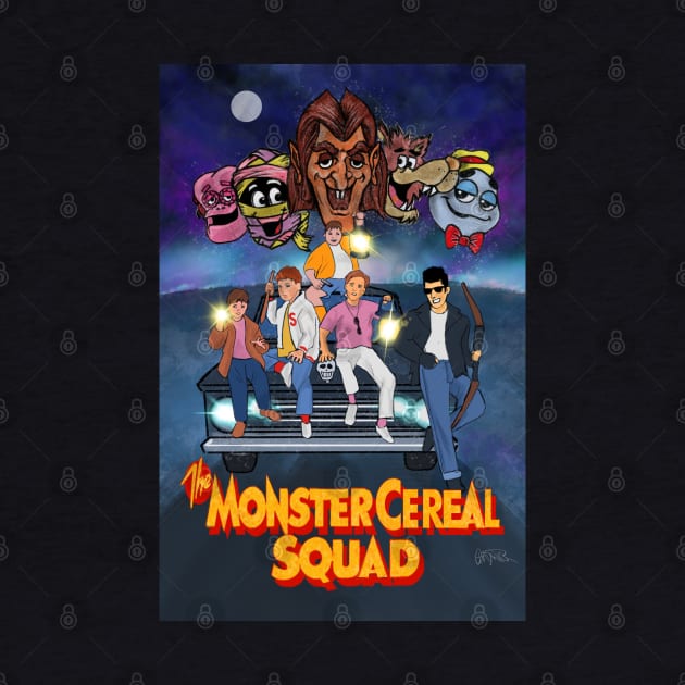 The Monster Cereal Squad by Elizachadwickart 